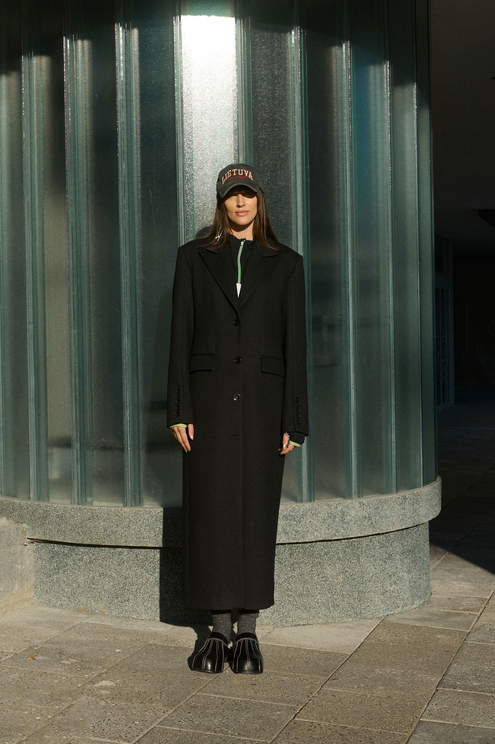 MATRICA SINGLE-BREASTED  WOOL COAT - D.EFECT